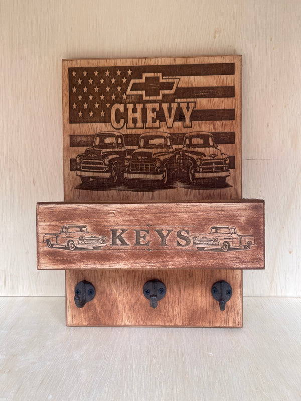 Chevy Truck Keys Holder