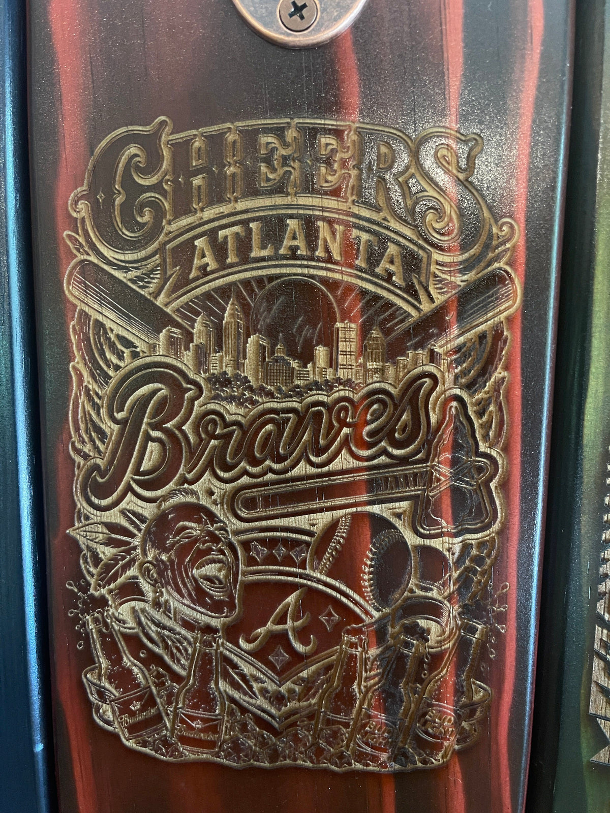 Mounted Bottle Openers w/ Magnetic Cap Catcher